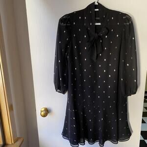 Banana Republic Women's Black blue dress like new size S dresses party midi